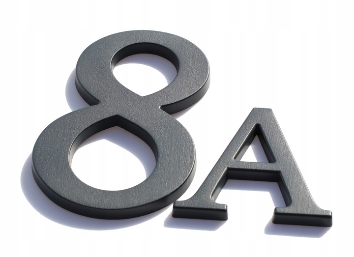 numer domu. numer na dom. cyfry na dom. tablica na dom. 3D premium