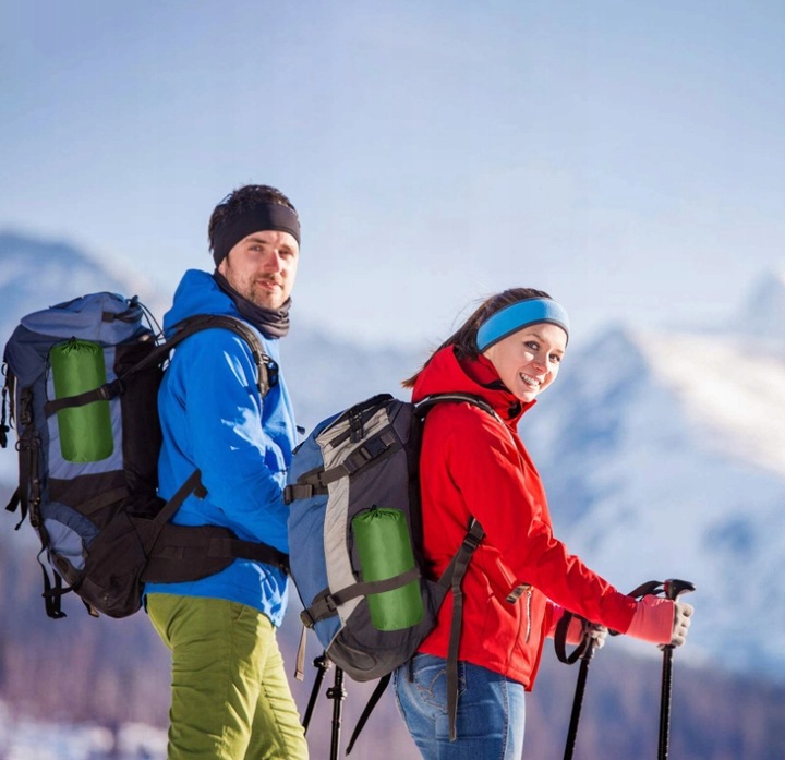 MATA SAMOPOMPUJĄCA 196x68x8CM Z PODUSZKĄ