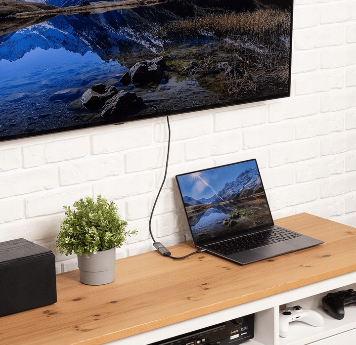 ADAPTER PRZEJŚCIÓWKA USB-C 3.2 HDMI 4K 60Hz Mac USB C MHL IPHONE SAMSUNG