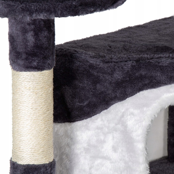 DRAPAK DLA KOTA KOTÓW WYSOKI DUŻY WIEŻA LEGOWISKO DOMEK 11 POZIOMÓW SŁUPEK