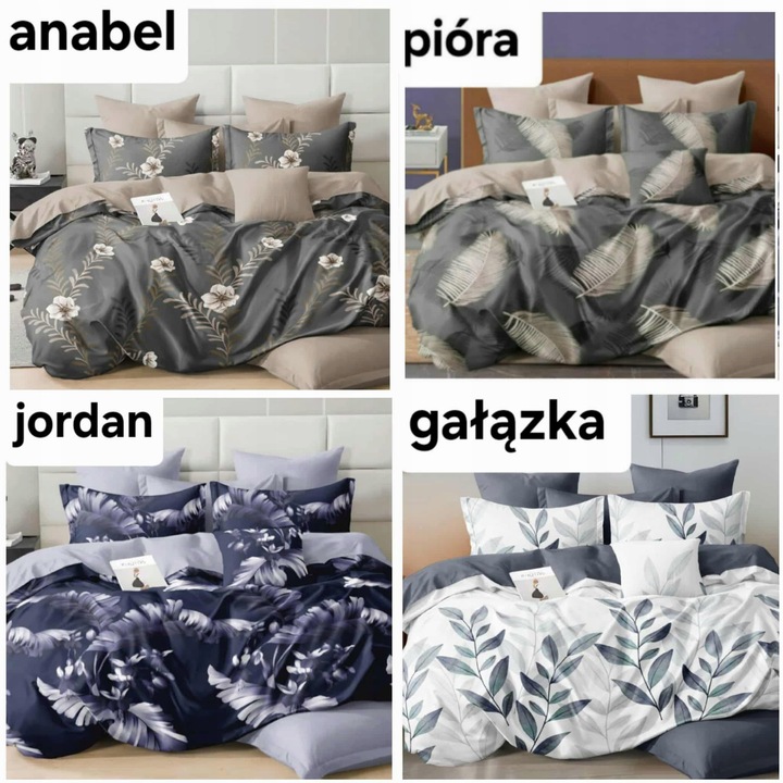 POŚCIEL 200x220 + PRZEŚCIERADŁO komplet pościeli