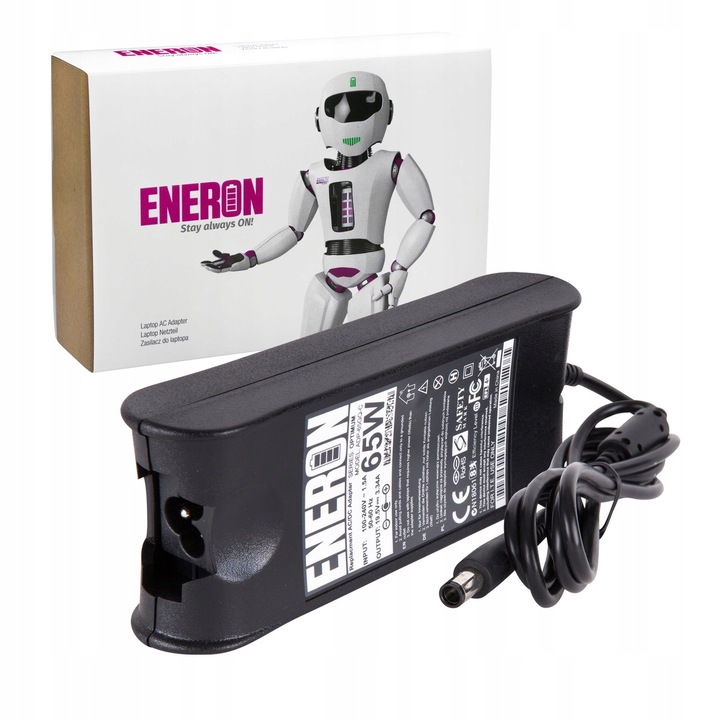 Zasilacz ładowarka do laptopa Dell 65W 19,5v 3,34A 7.4x5.0mm PIN