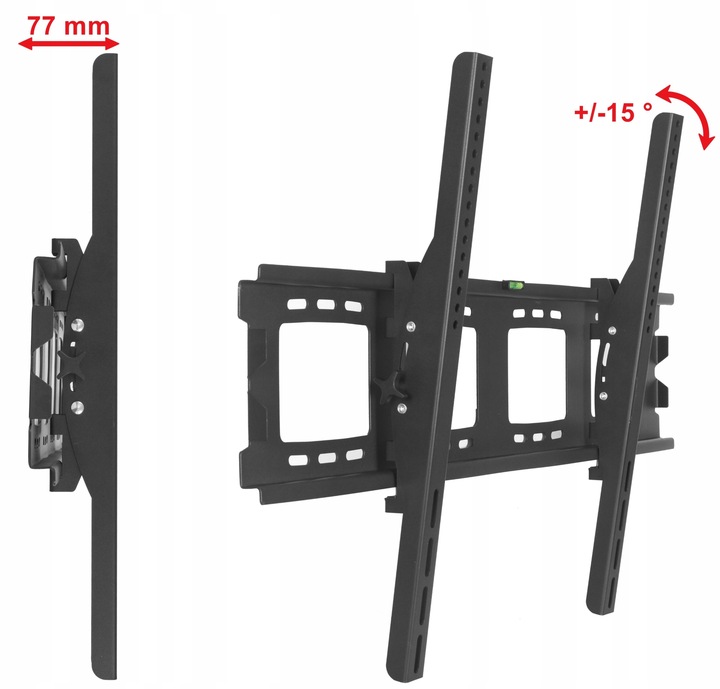 SUPER Mocny Uchwyt do Telewizora 55 58 65 75 77 82 83 85 86 98 cali