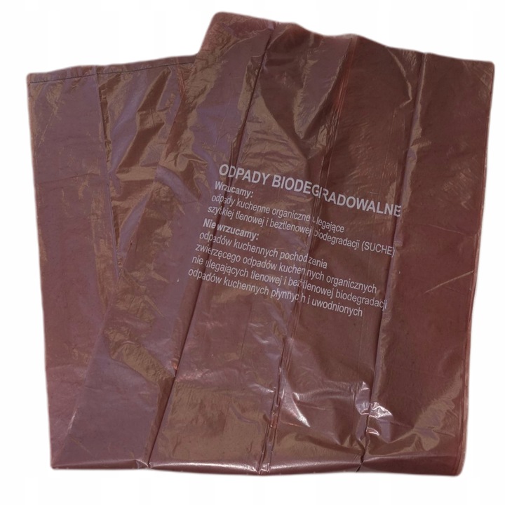 Worki do segregacji śmieci BRĄZOWE odpady BIO 120L