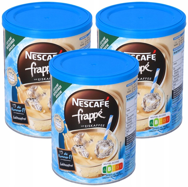 Kawa Nescafe Frappe Mrożona 2 x 275 g DE na zimno Rozpuszczalna Eiskaffee