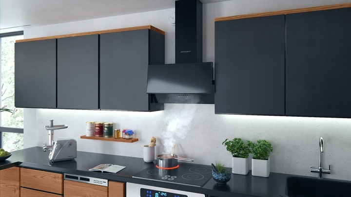 OKAP KUCHENNY 60cm KOMINOWY BT-211 BERDSEN