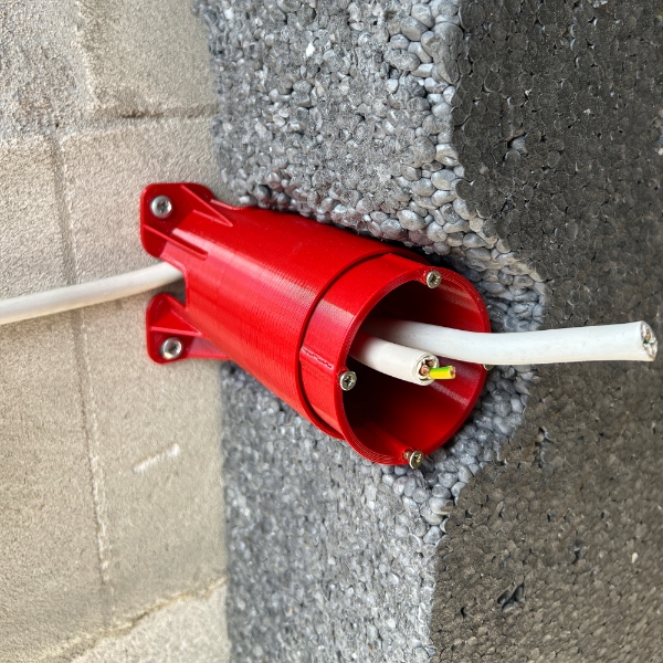 Puszka elektryczna do elewacji 150mm regulowana do styropianu 15