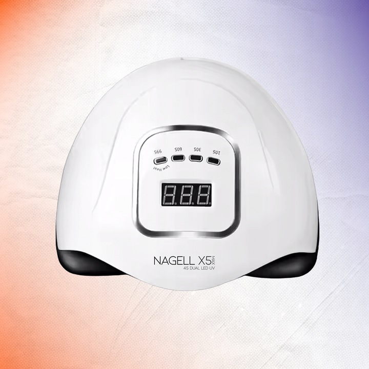 LAMPA DO PAZNOKCI UV DUAL LED SUN X5 MAX 150W MOCNA DO HYBRYD ŻELI