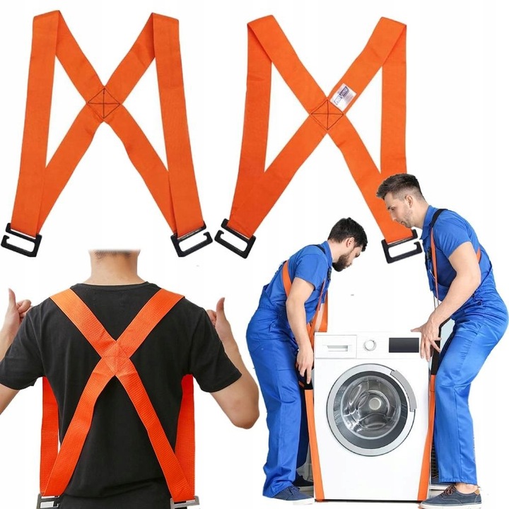 WYTRZYMAŁE PASY DO NOSZENIA MEBLI CIĘŻKICH RZECZY TRANSPORT