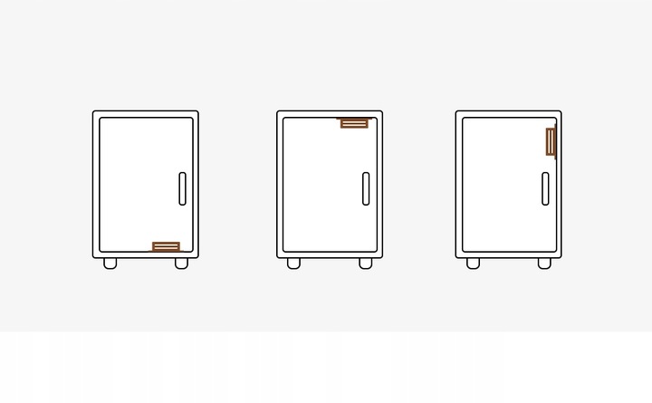 MAGNES DO DRZWI SZAFY PRZESUWNEJ MAGNES DO SZAFEK SZUFLAD KUCHENNYCH