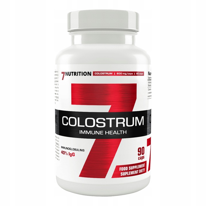 7Nutrition Colostrum 600mg odporność 90 kapsułek