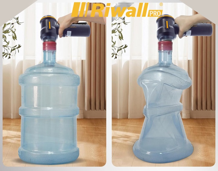 ODKURZACZ RĘCZNY SAMOCHODOWY BEZPRZEWODOWY AKUMULATOROWY MOC RIWALL