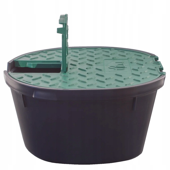 STUDZIENKA OUT SKRZYNKA POBORU WODY Z ZAWOREM 3/4 CALA OVAL DO NAWADNIANIA