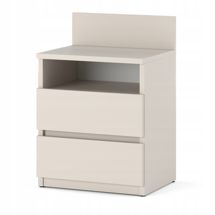 SZAFKA NOCNA Kaszmir STOLIK NOCNY 40CM 2 Szuflady NAKASTLIK Do