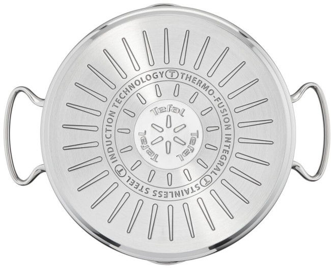 Komplet garnków Duetto patelnia pokrywki 10el