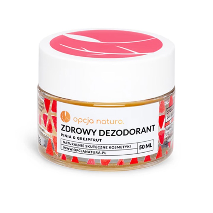 Opcja Natura ZDROWY DEZODORANT pinia grejpfrut 50ml