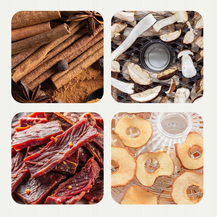 Suszarka spożywcza DUŻA Suszarka do grzybów owoców żywności 5sit TIMER