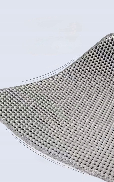 Mata wycieraczka pod kuwetę 60x45 szara Praktyczne rozwiązanie na żwirek!