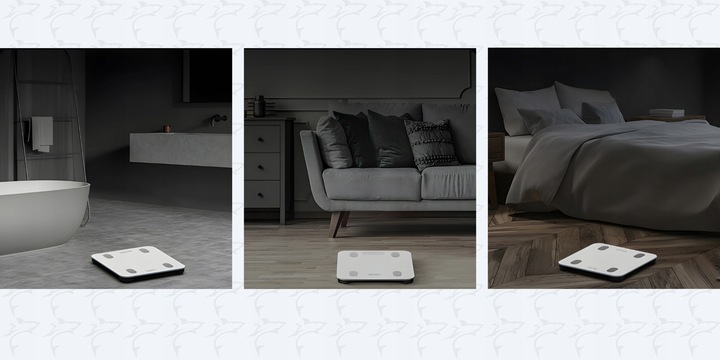 WAGA ŁAZIENKOWA ANALITYCZNA ELEKTRONICZNA SMART+ APLIKACJA PO POLSKU