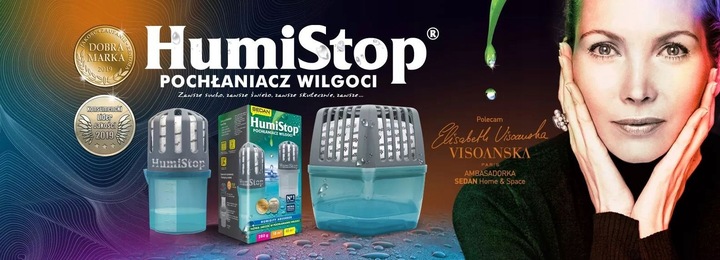 ORYGINALNY Wkład POCHŁANIACZ WILGOCI HUMISTOP Atest PZH Polski zestaw 5+1