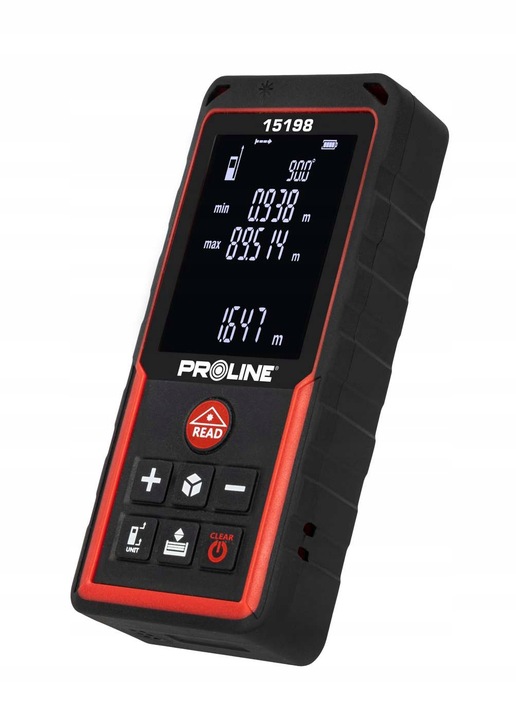 Dalmierz laserowy 70M cyfrowy miernik odległości profesjonalny Proline