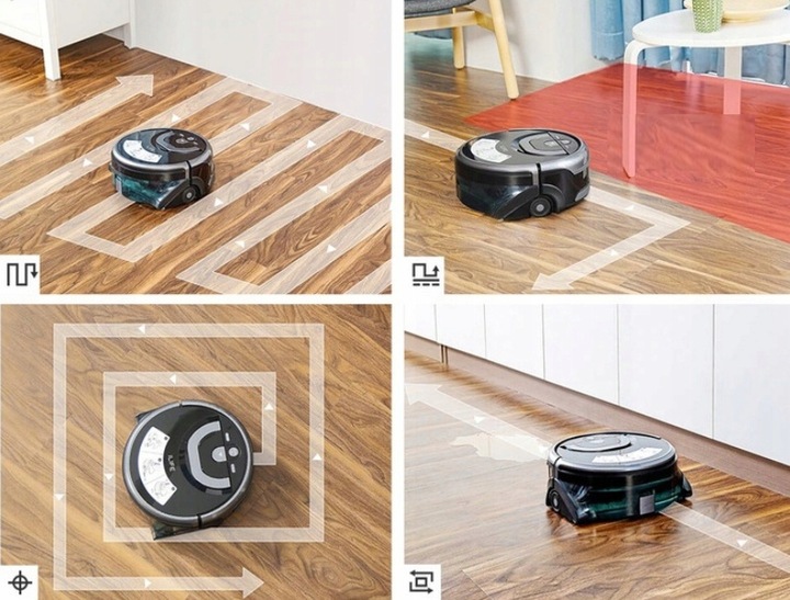 INTELIGENTNY ROBOT MOPUJĄCY Z DWOMA ZBIORNIKAMI NA CZYSTĄ I BRUDNĄ WODĘ