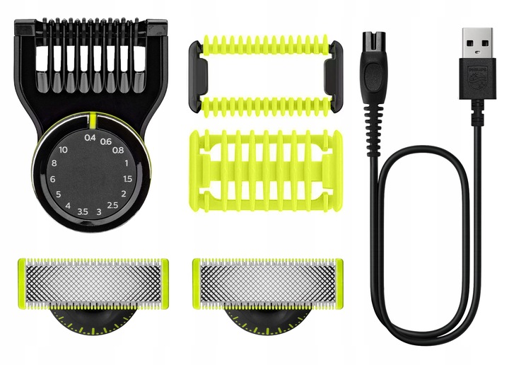 GOLARKA PHILIPS ONEBLADE PRO 360 DO TWARZY I CIAŁA MASZYNKA 2 OSTRZA +