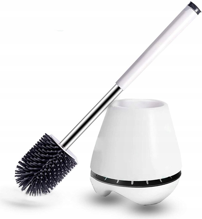 Silikonowa antybakteryjna szczotka do WC + GRATIS