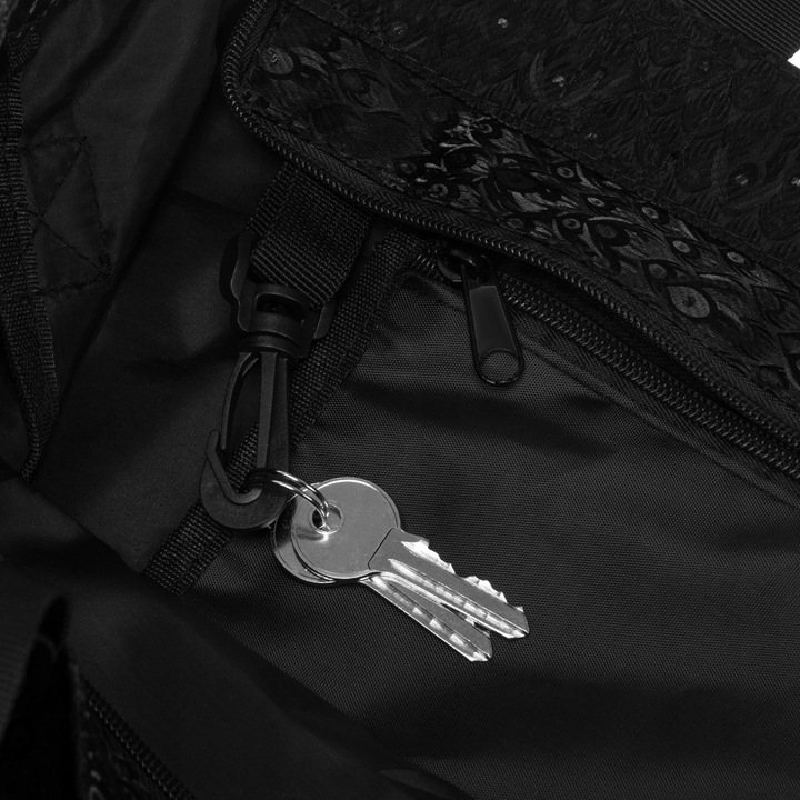 Rovicky duża torba damska shopperka pojemna na ramię suwak shopper bag