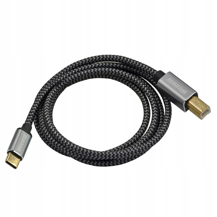 KABEL PRZEWÓD USB 2.0 USB-B DO USB-C DO DRUKARKI OPLOT WIREWAY WW332103 3m
