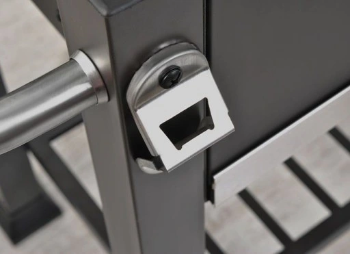 GRILL WĘGLOWY OGRODOWY ANGULAR RUSZT ŻELIWNY