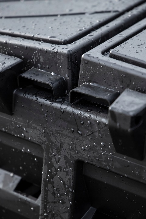 KOMPOSTOWNIK OGRODOWY 1260 L DUŻY CZARNY MODUŁOWY GRATIS AKTYWATOR KOMPOSTU