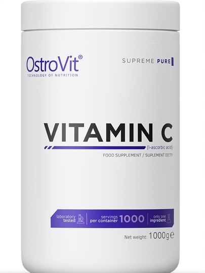 Suplement diety OstroVit Witamina C proszek 1000 g 1 szt