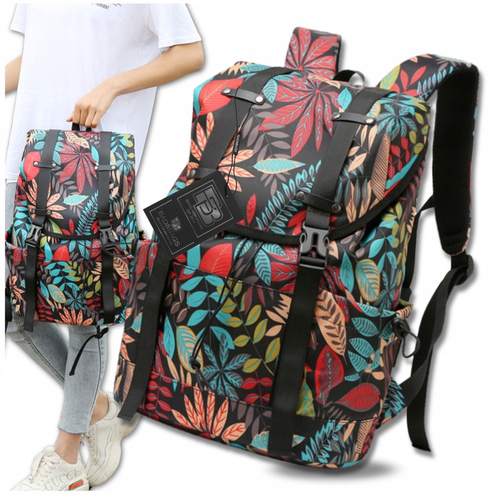 Torba Damska BAGAŻ Do Samolotu Pojemna Plecak Podręczny Podróżny Kabinowy