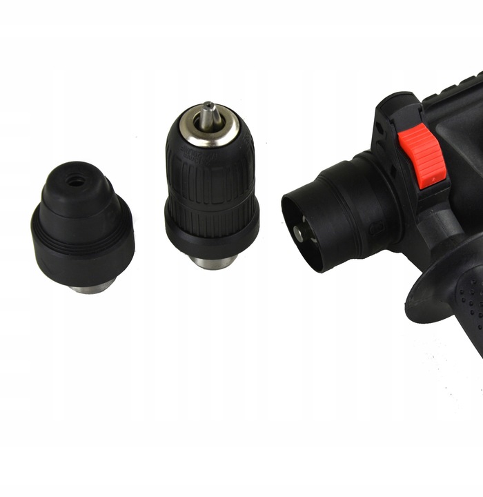 WIERTARKA MŁOTOWIERTARKA MŁOT UDAROWY MOCNA SDS+ WIERTŁA SZPIC PRZECINAK