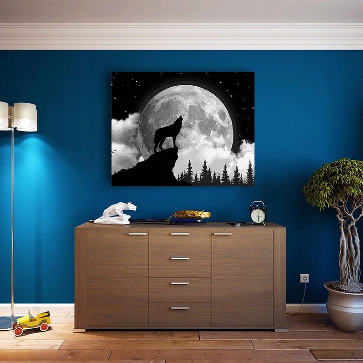 MALOWANIE PO NUMERACH Z RAMĄ Obrazy Do Malowania Po Numerach 40x50 ARTNAPI