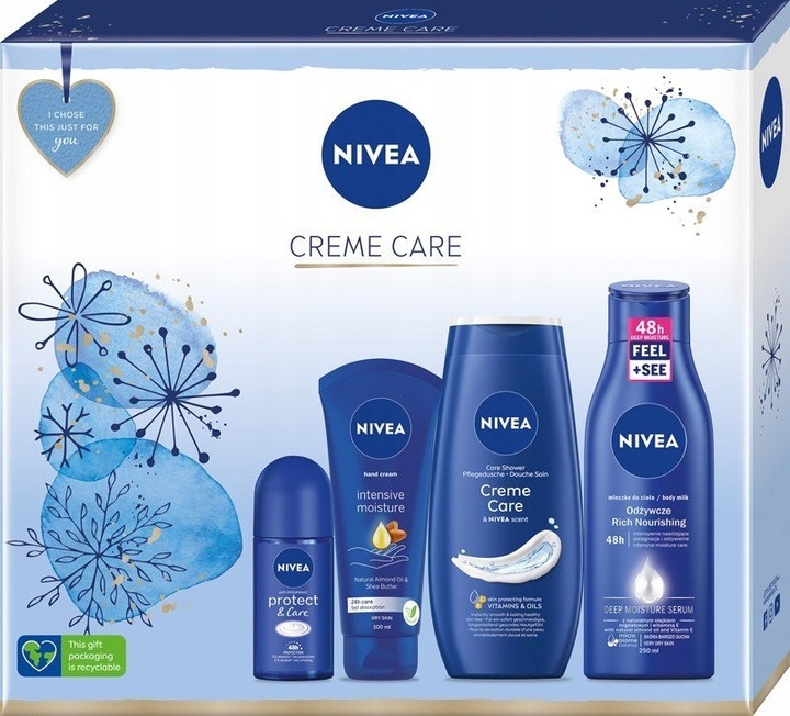 Nivea Zestaw prezentowy Timeless Classic 4 elementy
