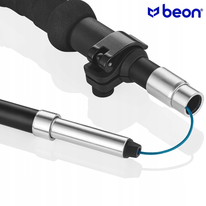 KIJE TREKKINGOWE SKŁADANE REGULOWANE KIJKI W GÓRY TURYSTYCZNE BEON FOLD