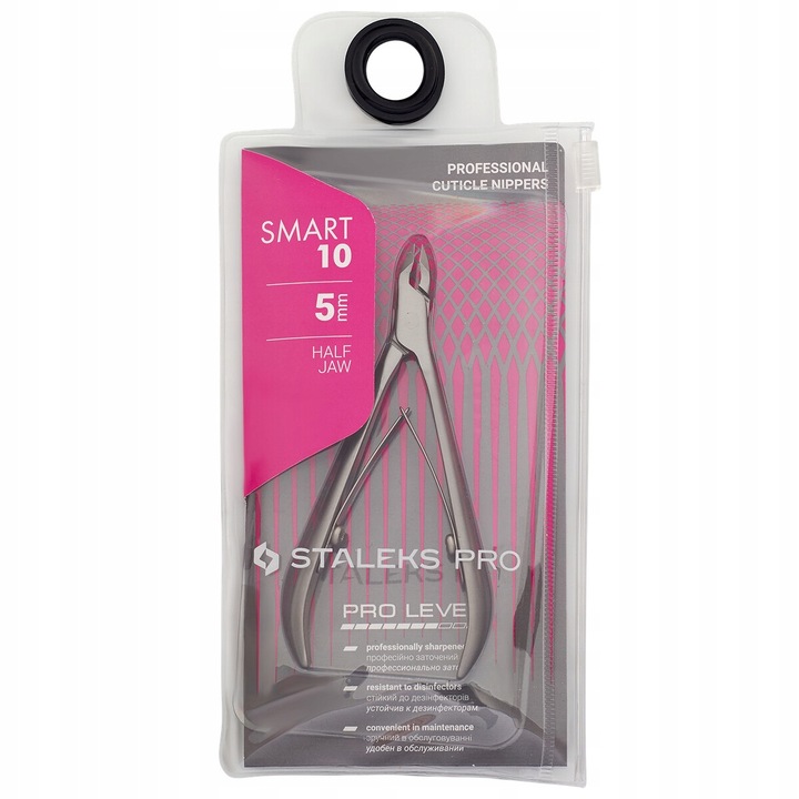 STALEKS Cążki do paznokci skórek SMART ostre 5mm