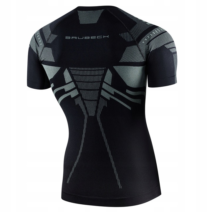 Męska koszulka TERMOAKTYWNA z krótkim rękawem BRUBECK DRY ODDYCHAJĄCA