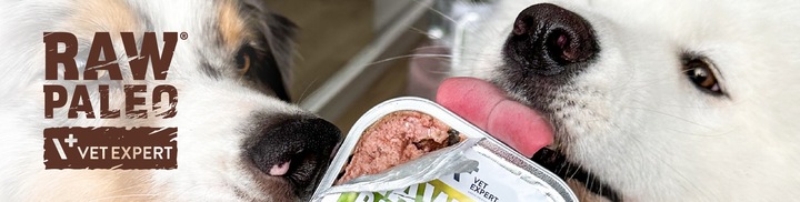 Mokra karma dla psów dorosłych małych ras wołowina Raw Paleo Pate 12x150g