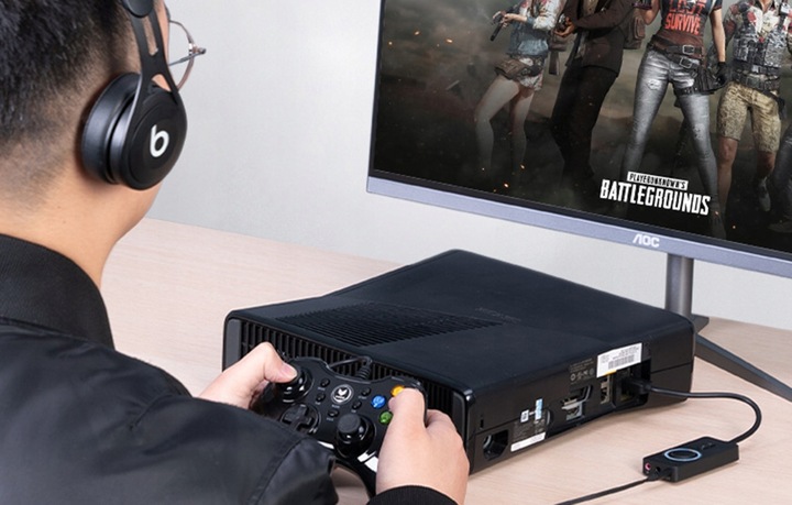 Vention Zewnętrzna Karta Dźwiękowa Adapter Pilot USB-A 2.0 3x Jack 3.5mm