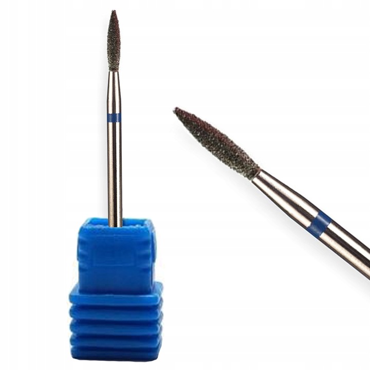 Zestaw frezów diamentowych Red-Ice 5 sztuk srebrne