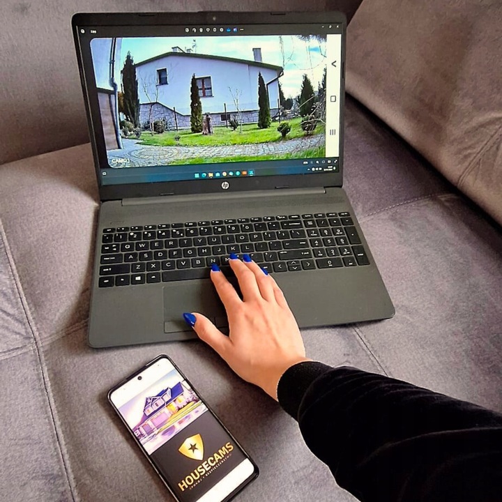 Zewnętrzna Kamera WIFI Obrotowa 1080p POLSKA APLIKACJA ŚLEDZENIE FULL HD SD