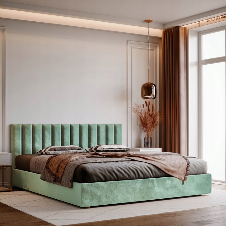 PANELE TAPICEROWANE NA ŚCIANĘ 100x20cm MAGIC VELVET PANEL TAPICEROWANY