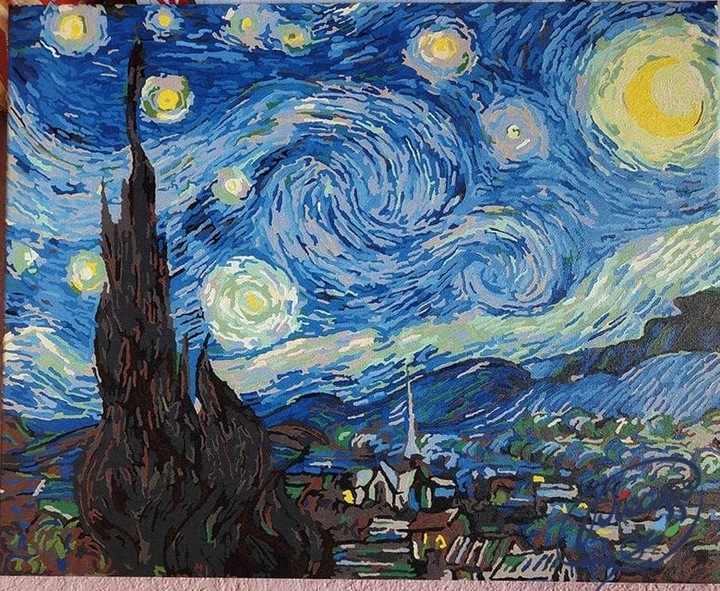 Zestaw do malowanie po numerach iPicasso 40x50 cm na ramie