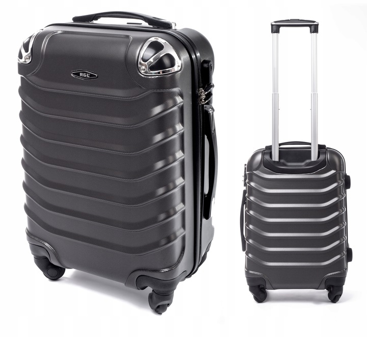 MAŁA KABINOWA WALIZKA L NA KÓŁKACH PODRÓŻNA TORBA ABS RGL