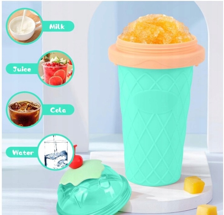 SLUSHY KUBEK DO ROBIENIA LODÓW SORBETÓW SLUSHY GRANITY KOLORY
