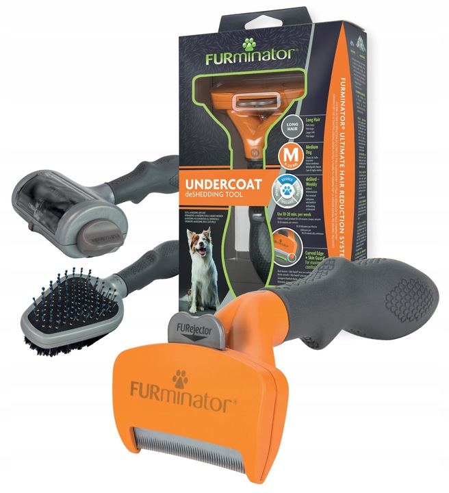 FURMINATOR SZCZOTKA FURMINATOR DLA PSÓW DŁUGOWSŁOSYCH M