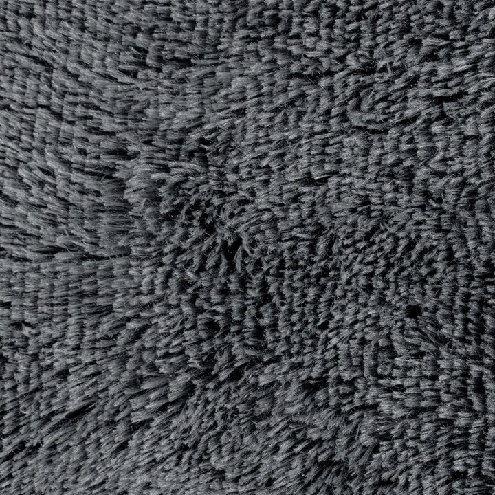 Koc narzuta włochacz 150 cm x 200 srebrny